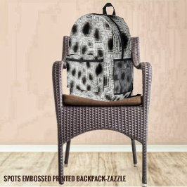 Spots Embossed Bedruckter Rucksack