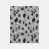 Spots Embossed Fleecedecke (Vorderseite)