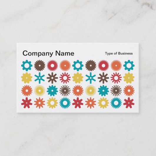 Spots - Farben 02 Visitenkarte (Vorderseite)