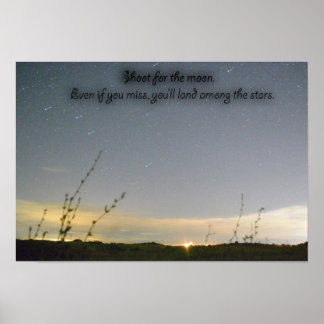 Spott für die Sterne Poster