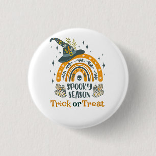 Spott Halloween-Symbole Button