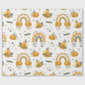 Spott Halloween-Symbole Geschenkpapier (Flach)