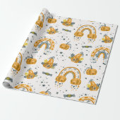 Spott Halloween-Symbole Geschenkpapier (Ungerollt)