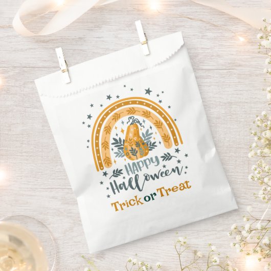 Spott Halloween-Symbole Geschenktütchen (Ausgeschnitten)