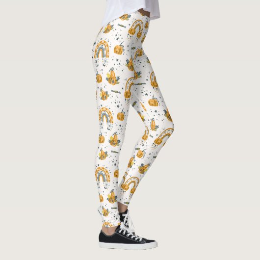 Spott Halloween-Symbole Leggings (Rechts)