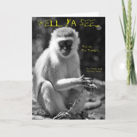 Spott-schüchtern danke zu kardieren (Vorderseite)