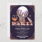 Spott-Vampir-Party Einladung (Vorderseite)