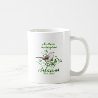 Spottdrossel-Arkansas-Staats-Vogel Kaffeetasse