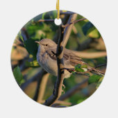 Spottdrossel Keramikornament (Hinten)