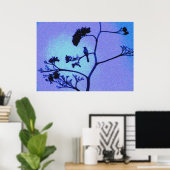 Spottdrossel Poster (Heimbüro)