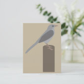 Spottdrossel Postkarte (Stehend Vorderseite)
