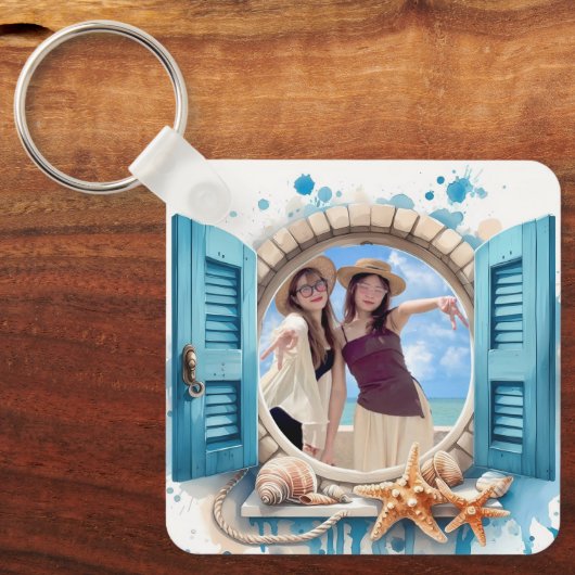 Spottdrossel Schlüsselanhänger (Vorderseite)