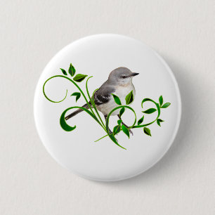 Spottdrossel-Schönheit Button