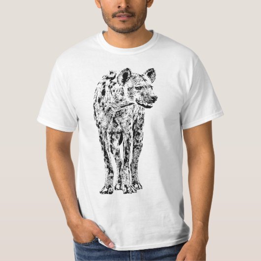 Spotted Hyena Wildlife for Hyena Fans T-Shirt (Vorderseite)