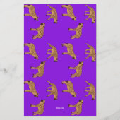 Spotted Hyenas Briefpapier (Rückseite)