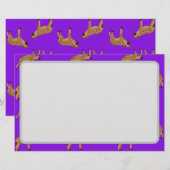 Spotted Hyenas Briefpapier (Vorne/Hinten)