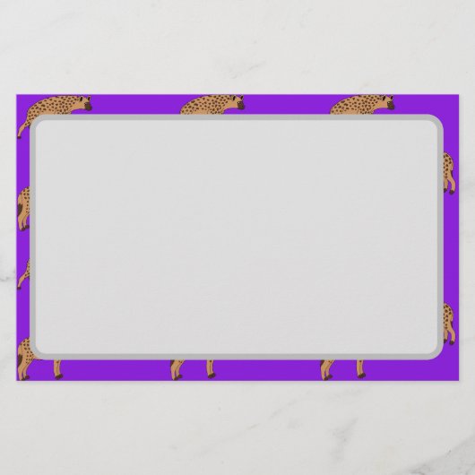 Spotted Hyenas Briefpapier (Vorderseite)