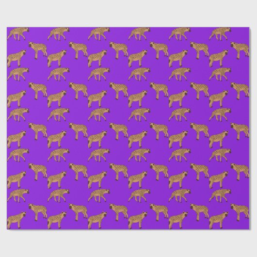 Spotted Hyenas Geschenkpapier (Flach)