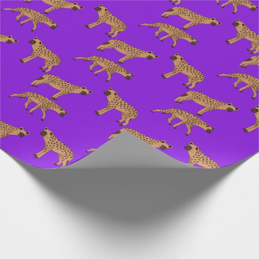 Spotted Hyenas Geschenkpapier (Ecke)