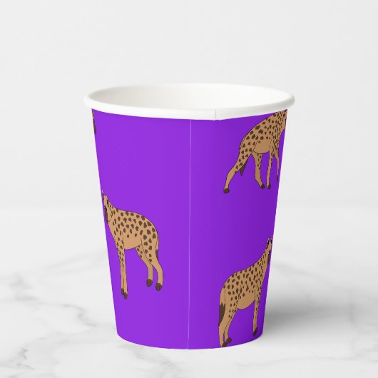 Spotted Hyenas Pappbecher (Rechts)