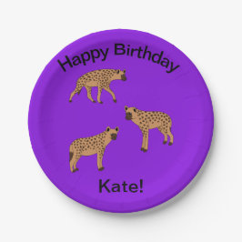 Spotted Hyenas Pappteller