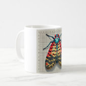 Spotted Lanternfly 300724IREF206 - Watercolor Kaffeetasse (Vorderseite Links)