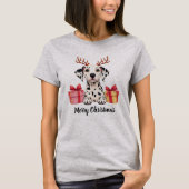 Spotted Reindeer - Dalmatian dog T-Shirt (Vorderseite)