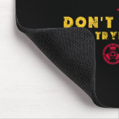 Spotten Sie mich nicht2 Ich versuche beim Bodybuil Mousepad (Ecke)