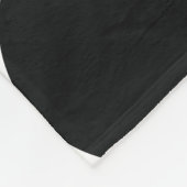 Spottenmuster Fleecedecke (Ecke)