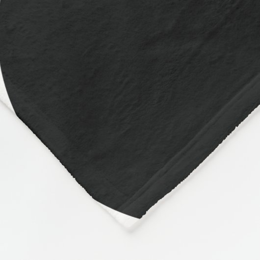 Spottenmuster Fleecedecke (Ecke)