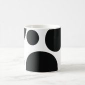 Spottenmuster Kaffeetasse (Mittel)