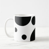Spottenmuster Kaffeetasse (Links)