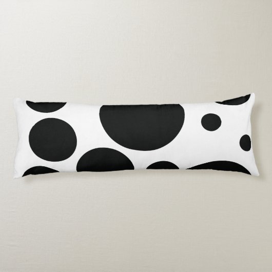 Spottenmuster Seitenschläferkissen (Rückseite)