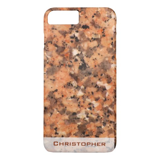 Spottet Felsen-Struktur-punktiertes Muster mit Case-Mate iPhone Hülle (Rückseite)