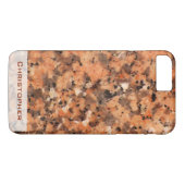 Spottet Felsen-Struktur-punktiertes Muster mit Case-Mate iPhone Hülle (Rückseite (Horizontal))