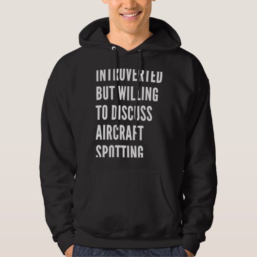Spotti wird eingeführt, aber bereit, über Luftfahr Hoodie (Vorderseite)