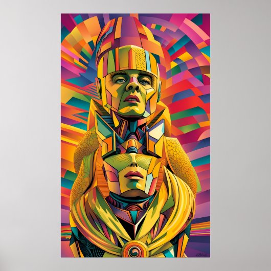 Spöttisch und schielend poster (Vorne)