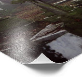 spöttischer Friedhof Fotodruck (Ecke)