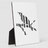 SPOTTVOGEL-BARCODE Spottvogel-Barcode-Musterdesign Fotoplatte (Seite)