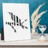 SPOTTVOGEL-BARCODE Spottvogel-Barcode-Musterdesign Fotoplatte (Seite)