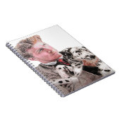 Spotty Dalmatiner Dog Hunde niedlich Notebook Notizblock (Rechte Seite)