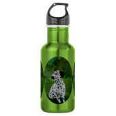 Spotty Dog Art Dalmatiner Edelstahlflasche (Vorderseite)