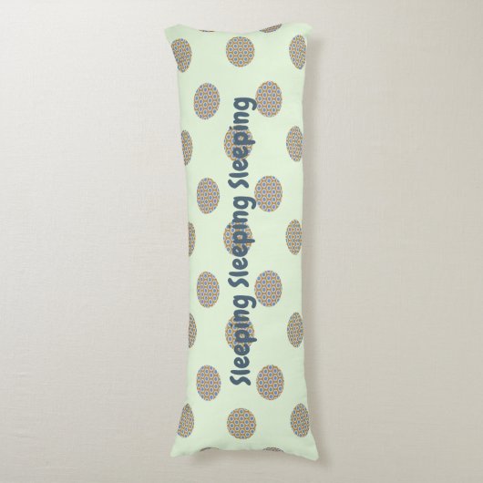 Spotty Dots Seitenschläferkissen (Vorderseite Vertikal)