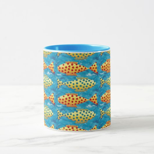 Spotty Fish Tasse (Zentrum)