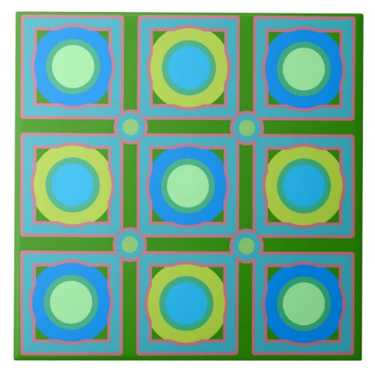 Spotty Hyacinth HT Fliese (Vorderseite)