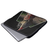 Spotty Speckled Rooster, Laptopschutzhülle (Vorne Knopf)