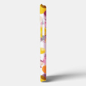 Spotty Strip Weiße Muster Case-Mate iPhone Hülle (Rückseite / Links)