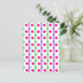 Spotty Stripe 2014 Postkarte (Stehend Vorderseite)