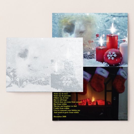 Spotty's Christmas Foil Card Folienkarte (Anzeige)