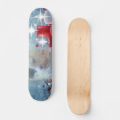 Spotty's Weihnachtskateboard Skateboard (Vorderseite)